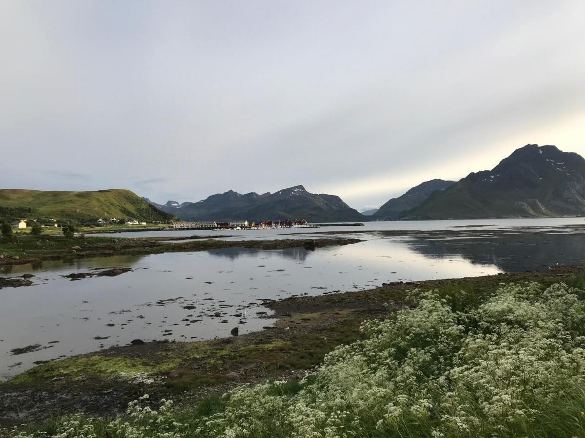Nappstraumen Seafront Cabin Leknes Esterno foto