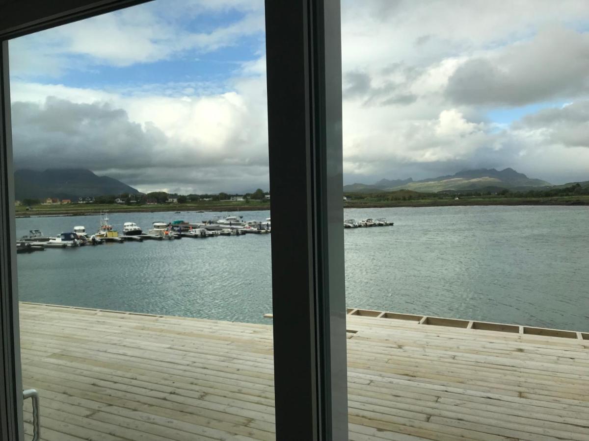 Nappstraumen Seafront Cabin Leknes Esterno foto