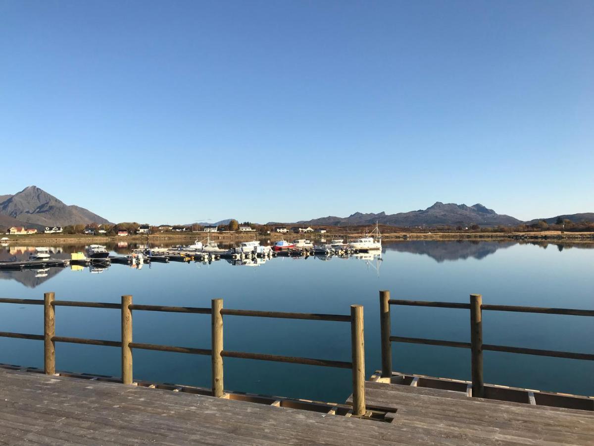 Nappstraumen Seafront Cabin Leknes Esterno foto
