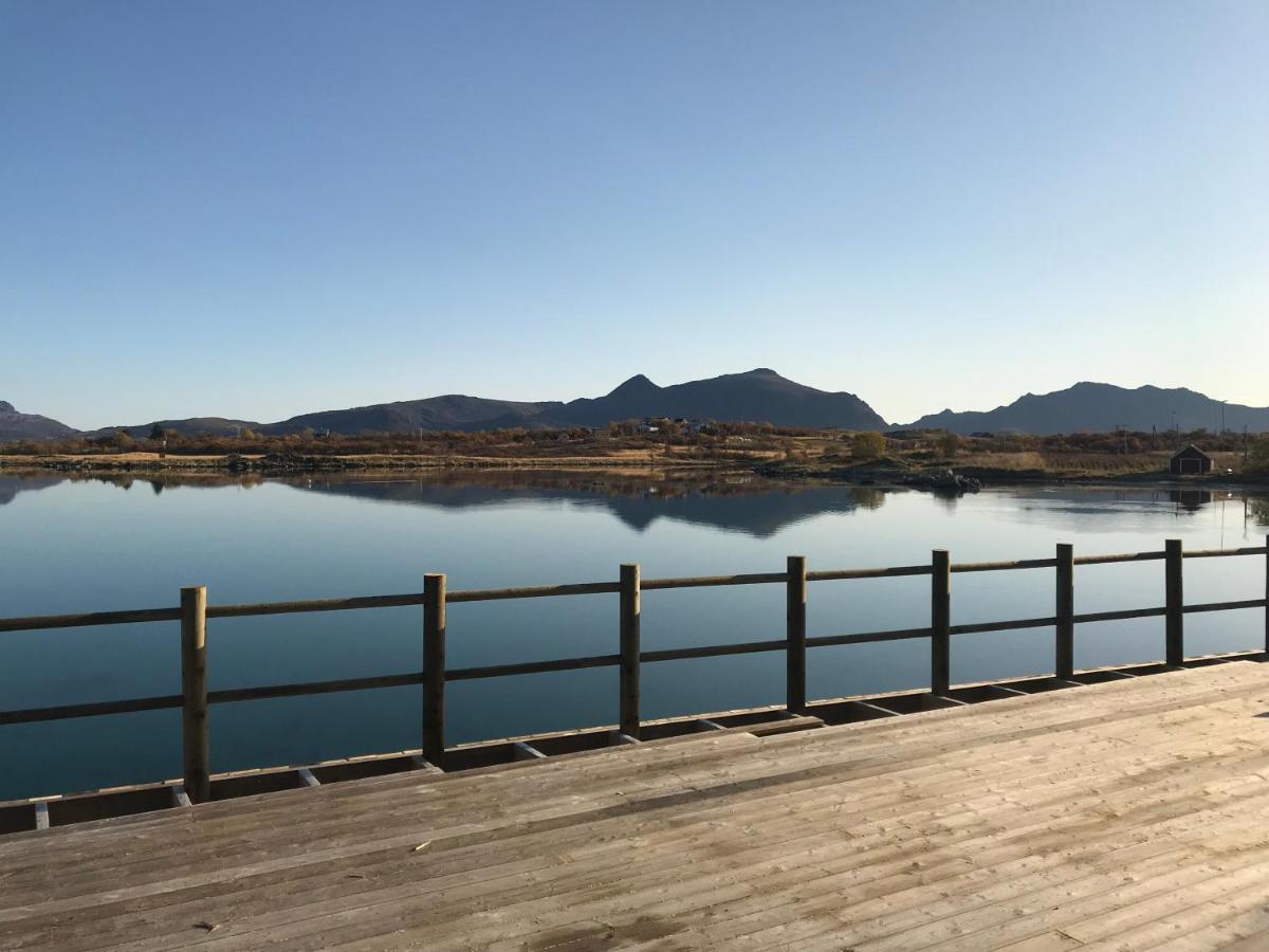 Nappstraumen Seafront Cabin Leknes Esterno foto