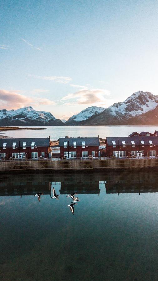 Nappstraumen Seafront Cabin Leknes Esterno foto